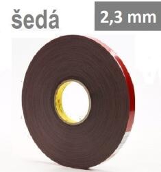 3M VHB 4991-F, grosime 2, 3 mm; bandă adezivă acrilică dublu-față gri 25 mm x 3 m (AA-4991-2503-1)