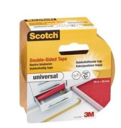 3M 4201 Scotch Bandă adezivă dublu-față pentru aplicații nepretențioase, 50 mm x 20 m (7100174163)