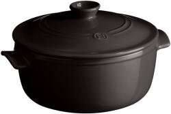 Emile Henry Oală de gătit 28 cm, 5 l, antracit, ceramică, Emile Henry (EH794553)