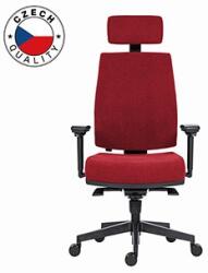 Powerton ERGO JANA Scaun ergonomic de birou, Roșu (WPCHJAN-R)