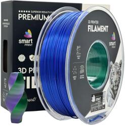Smart Print FG-S104-E1, filament 3D, PLA Silk, 1, 75mm, 1000g, Tri Color, Multicolor (Albastru, Verde, Mov) (FG-S104-E1)