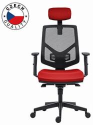 Powerton ERGO TINA Scaun ergonomic de birou, Roșu (WPCHTIN-R)