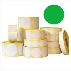 CDRmarket Etichete autoadezive rotunde 35 mm, 1000 buc. , verzi din hârtie pentru TTR, rolă (Tfi35/1000/ZIELO)