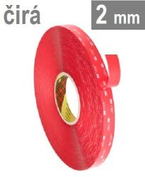 3M VHB 4918-F, grosime 2 mm; bandă acrilică transparentă, dublu adezivă, cu lipire foarte puternică 12 mm x 16, 5 m (7000043128)
