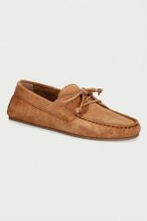 BOSS Orange mocasini pentru femei din piele întoarsă Fosca 9BY2-OBDZHD_82X (50568695.808)