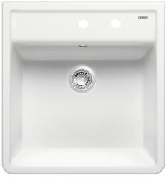BLANCO Panor 60 kerámia mosogatótálca 60x63x22 cm, fényes fehér, 2 csaplyukkal, excenter nélkül (BL-514501)