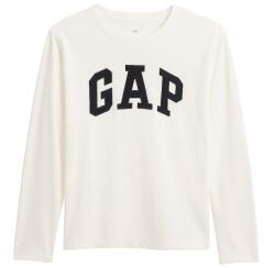 GAP V-frch Ls Logo Tee (826471-05)