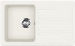 Evido HOME 45 S gránit mosogató, 765 x 460 mm, fehér (EC442206)
