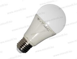 V-TAC SKU-4282 led fényforrás E27 A60 10W 3000K dimmelhető 806lm 240V