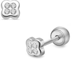 Lisa Jewelry for Kids szerencsét hozó virág gyerek fülbevaló gömbzárral (JTAG-0698-18) - jutaoraekszer