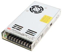 MEAN WELL LED tápegység 48 Volt - fém házas, ipari (350W/7.3A) 3 év, MeanWell (LRS-350-48)