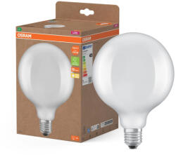 OSRAM Superstar+ LED fényforrás (izzó), Globe forma, gömb matt plasztik búra, E27 foglalat, 7, 2W, 1521lm, 2700K meleg fehér filament ( 4058075839649 ) (4058075839649)