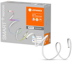 OSRAM SMART+ WIFI vezérlésű FLEX RGBTW 2M, LED szalag, 8, 5W-os, változtatható színhőmérséklet: fehér / RGBTW , 550lm, IP20, hangvezérelhető, hossz: 2000mm x 2, 6mm (4058075515932) (4058075515932)
