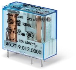 Finder 40.31. 9.024. 0000 miniatűr print/dugaszolható relé 1 váltóérintkező (CO) AgNi, 24V DC vezerlőfeszültség, 10A folytonos áram, 3, 5mm lábkiosztás - alapkivitel (40319024)