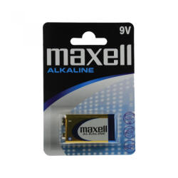 Maxell 6LR61 9V elem, alkáli ( MAXELL6LR61 ) (Maxell 6LR61)