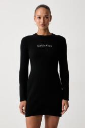 Calvin Klein rochie tricotată din bumbac 9BY2-SUDZ40_99X (LV047H319G)
