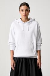 PUMA kapucnis melegítőfelső női pamut Essentials Elevated - szürke L