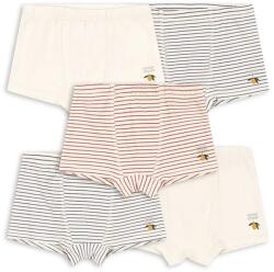 Konges Sløjd testhezálló boxeralsó gyerek pamut elasztánnal BASIC 5 PACK BOY BOXERS GOTS 5-es csomag - fehér 116