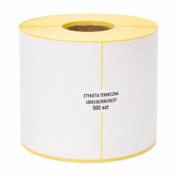 MD Labels termikus szállítási címke, 100x150 mm, állandó ragasztó - 500 db/tekercs