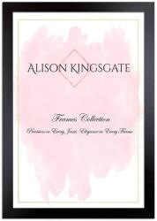 Alison Kingsgate Elegáns A3 Képkeret Rózsaszín (29, 7 x 42 cm) - Törhetetlen Plexiüveg Előlappal, Falra és Asztalra Helyezhető, Kézzel Készít