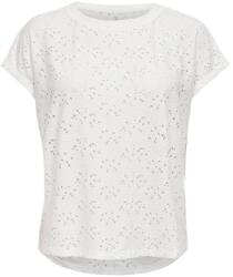 Only ONLSMILLA Női Top - XS-es méret, Cloud Dancer Fehér Felső