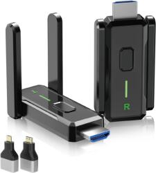 PWAY W3101 vezeték nélküli HDMI adó-vevő - 4K/1080p@60Hz, 150 m hatótáv