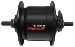 Shimano Nexus DH-C3000-3N dinamó agy 3 W peremfék teljes tengelyhez fekete 2019 MTB kerékpárhoz - 920 g (DH-C3000-3N)
