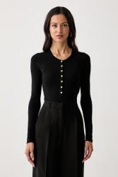 Elisabetta Franchi body női gyapjú hozzáadásával - fekete 38