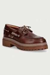 Weekend Max Mara mokaszin női bőr - barna Női 41