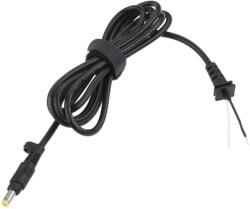 Quer KOM0253 Laptop DC kábel 4, 8x1, 7mm egyenes csatlakozóval (KOM0253)