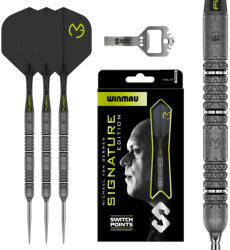 Winmau dart szett Winmau Michael van Gerwen Signature Edition Switch Point 90%, 24g gravírozott