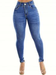 Shein Magas Derekú Farmernadrág XL (sz25032029098691391)