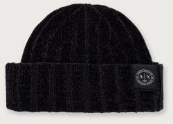 Armani Exchange férfi sapka gyapjú hozzáadásával - sötétkék Univerzális méret - answear - 22 990 Ft