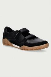 Skechers balerina cipő bőr ZINGER EVO-ZEN DAZE - fekete Női 39