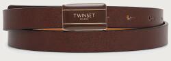 Twinset női műbőr öv - barna L