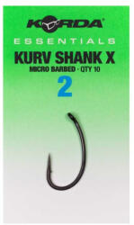 Korda Essentials Kurv X Barbed pontyozó horog 2 (KES009)