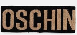 Moschino gyapjú fejpánt - fekete Univerzális méret
