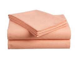  Cearsaf din bumbac LUX 140x240 cm, piersica 100% bumbac