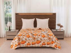  Cuvertura de pat FLOWERS AND PUMPKINS, portocaliu Dimensiune: 220 x 240 cm