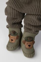 Donsje bébi nubuk cipő Junus Booties Terrier - zöld 17/18