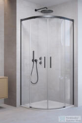 Radaway Idea 6 PDD 100x100 íves zuhanykabin, szálcsiszolt fegyvermetál profil 387139-01-01+387142-92-01 (387139-01-01_387142-92-01)