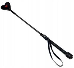 Bad Kitty Pejcz Bdsm spicc fekete-piros hegyes szív műanyag 45cm (4904317132347)