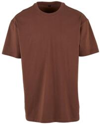 Build Your Brand Tricou pentru bărbați Heavy Oversize Tee - Ciocolatie | XS (BY102-1000390458)