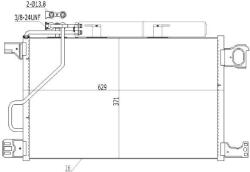 MTR Condensator, climatizare MTR 13054658 (13054658) - fixbox