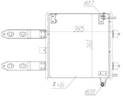 MTR Condensator, climatizare MTR 13054575 (13054575) - fixbox