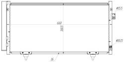 MTR Condensator, climatizare MTR 13054647 (13054647) - fixbox