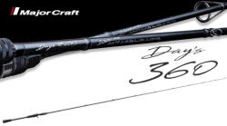 Major Craft DAY'S 360 D360C-66M BAITCAST R-FAST 1.98 1/4-1oz 7-28gr