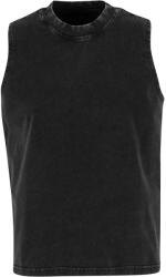 Build Your Brand Tricou vintage de damă fără mâneci - Neagră | M (BY429-1000414397)