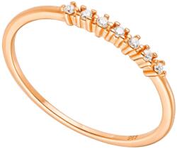 Olivie 8859 Ezüst kecses gyűrű ROSE Gyűrűméret: 5 (EU: 49-50) (GEM)