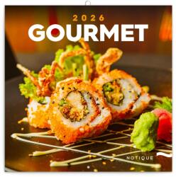 Notique Gourmet 2026 jegyzetnaptár, 30 x 30 cm (PGP-35489-V)
